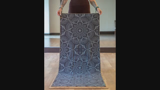 Yoga Handtuch rutschfest Silikon Wabenstruktur
